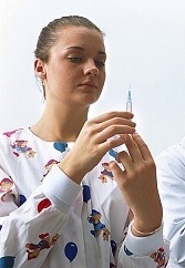 Nurse with Needle